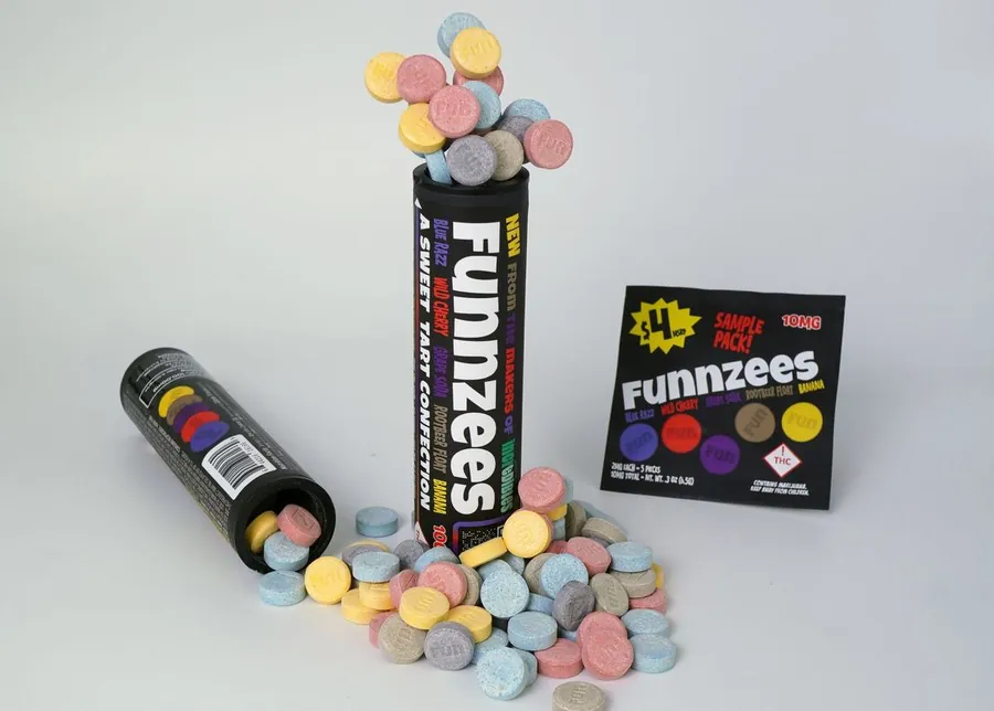 Funnzees Original Five tubes in five flavors
