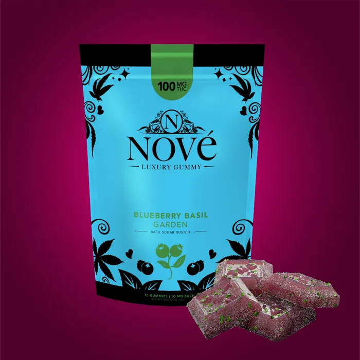 Nové Blueberry Basil Garden Gummies